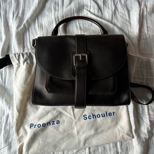 Proenza Schouler Calfskin Leather Top Handle Bag